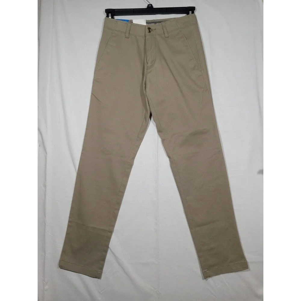 Haggar Life‎ Khaki Pants Men's Size 28x29 Slim Fit Casual